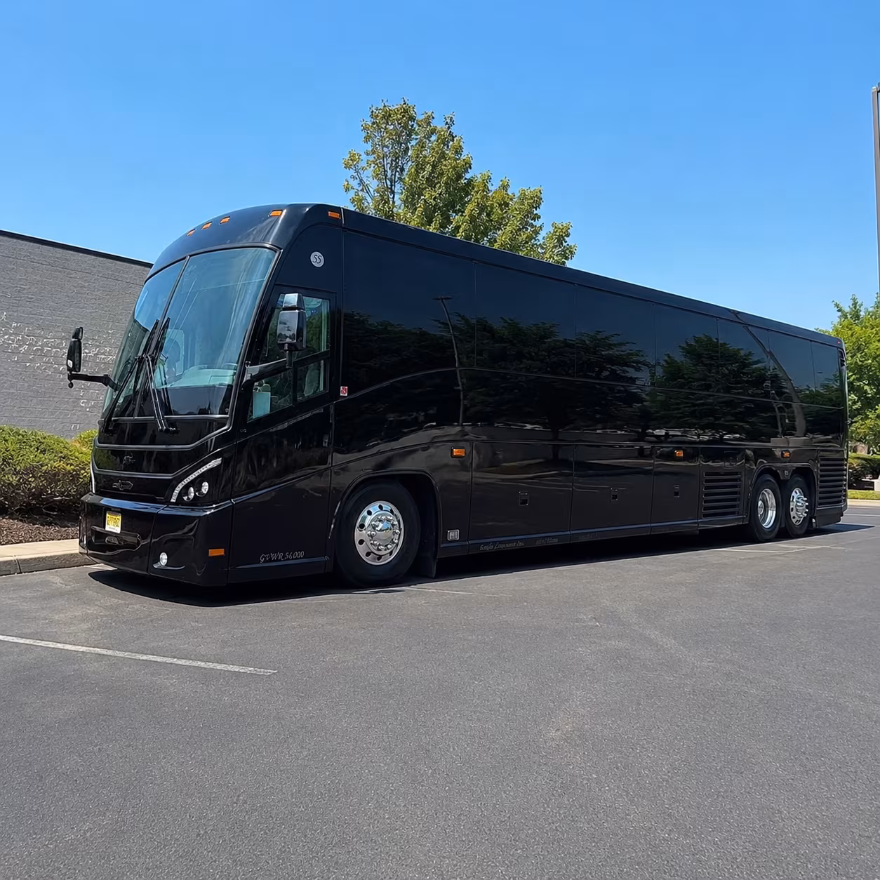 colton bus rental service area