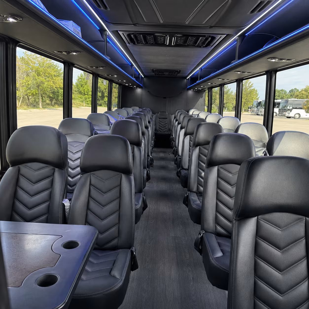 riverside employee shuttle bus rentals in riverside