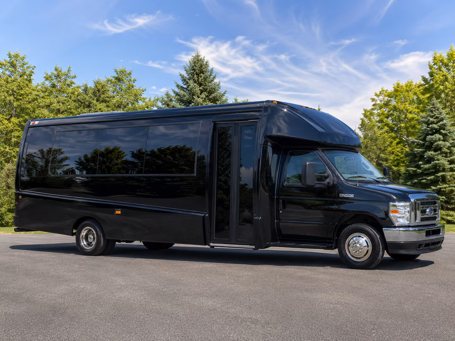 riverside travel to away games with your team and fans in a riverside charter bus