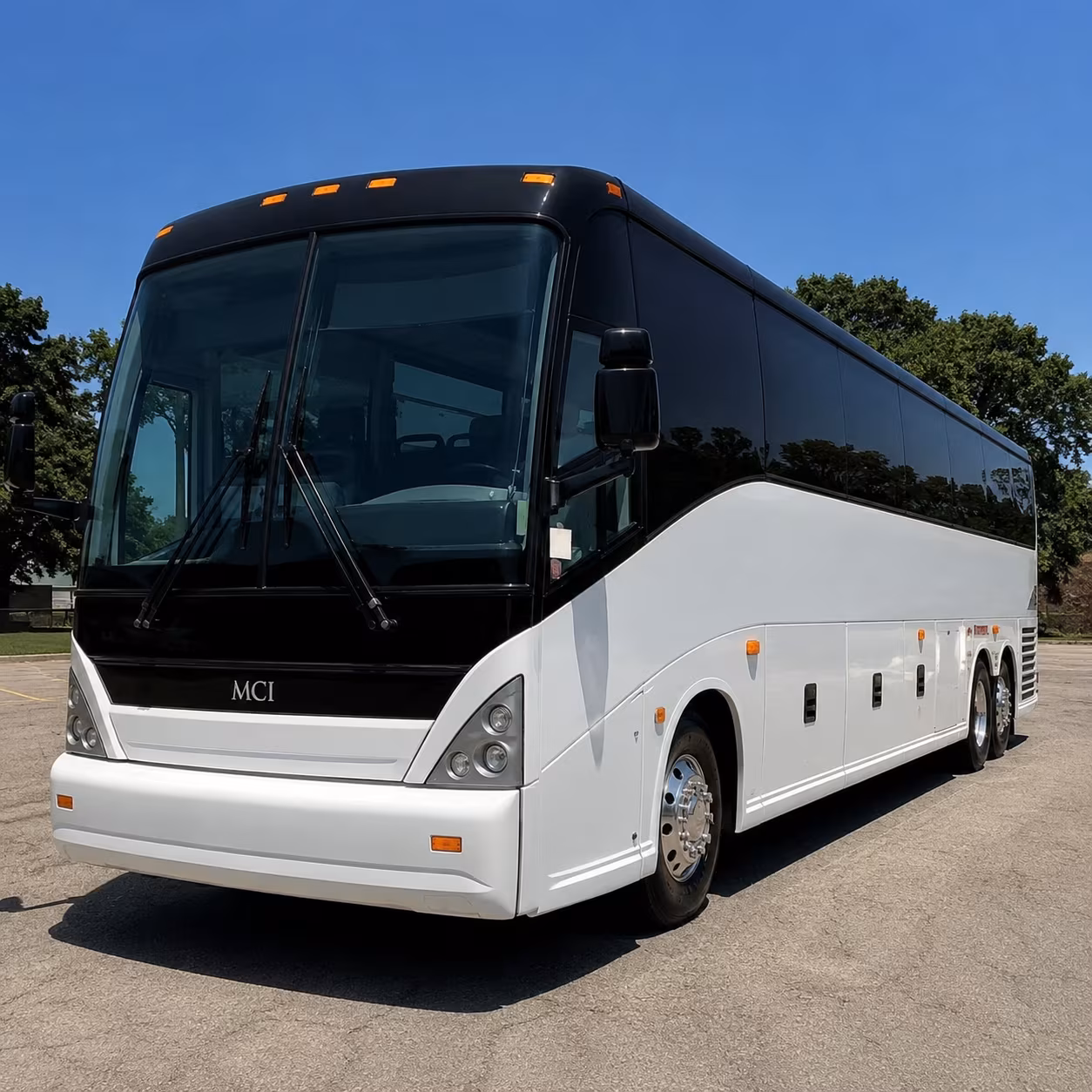 through a network of bus companies find mountain wedding transportation to lake arrowhead
