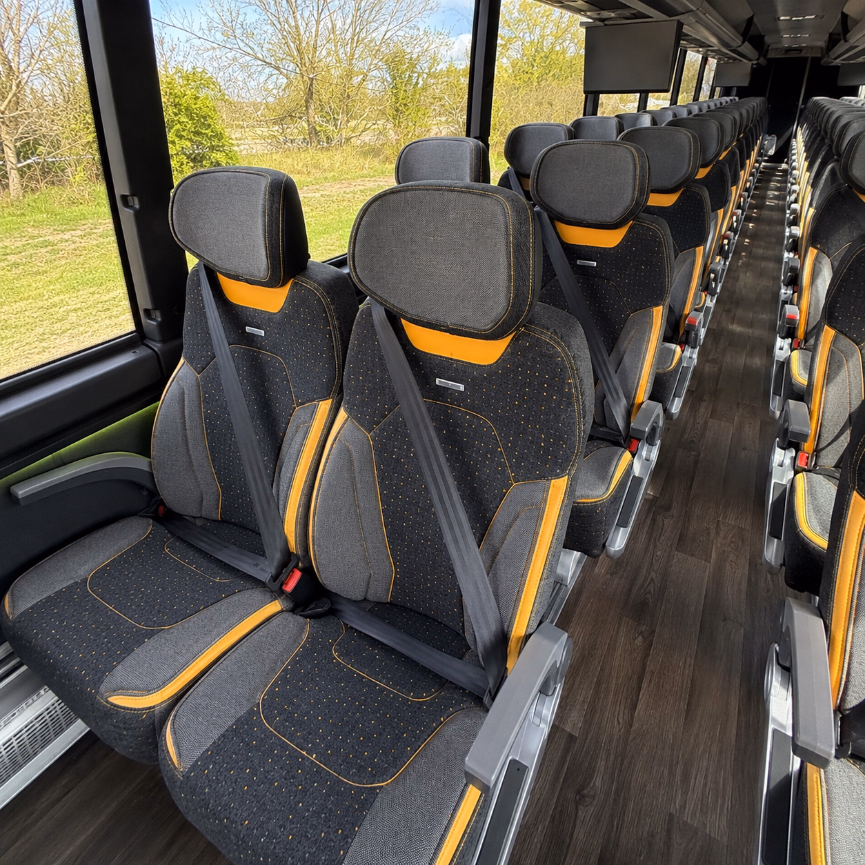 when your group heads to coachella stagecoach or palm springs one bus makes the whole trip easy