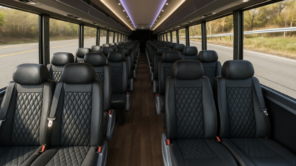 colton 20 passenger minibus inside