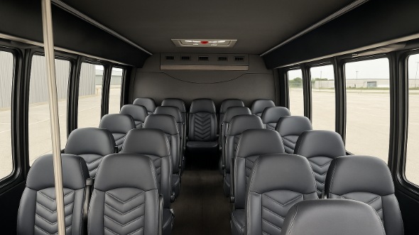 colton 28 passenger minibus inside