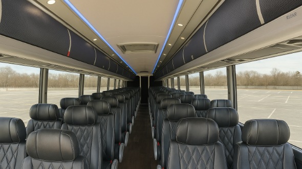 colton 56 passenger charter bus rental